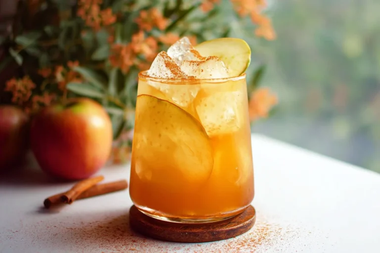 Cinnamon Honey Paloma cocktail in a tall glass with cinnamon sugar rim and grapefruit garnish